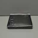CozyLux Satin Sheets Twin Size - 3 Piece Black Bed Sheet Set with Silky Microfiber, 1 Deep Pocket Fitted Sheet, 1 Flat Sheet, and 1 Pillowcase - Smooth and Soft