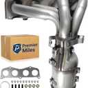 PREMIER MILES Catalytic Converter Compatible with Toyota Camry 2.4L 2007 2008 2009 (For Gasoline Engine Only)(Not for Hybrid)(Front)(EPA Compliant）