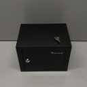 Bonsaii Safe Box with Key Lock, Steel Security Lock Box, 0.23 Cubic Feet, 9.06" W x 6.69" D x 6.69" H, Small Hidden Safe for Cash Jewelry