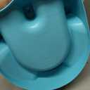 Ingenuity My Bath Seat for Sit-Up Baby Bathing, Sure & Secure Suction Cups, ASTM Safety Tested & Approved, Backrest for Assisted Sitting, Easy Setup & Storage, Aqua