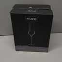 KROSNO Crystal Champagne Flute Glass | Set of 6 | 6.1 oz | Avant-Garde Collection | Perfect for Home, Restaurants and Parties | Dishwasher Safe