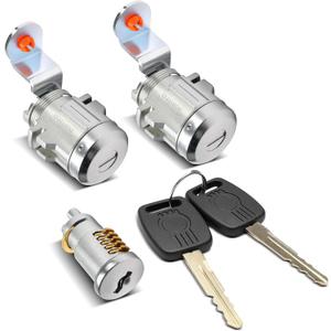 A-Premium Door Lock Cylinder with Keys Compatible with Kenworth T800, T660