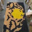 Halloween Door Mat,Halloween Rug,Halloween Porch Decor,Welcome Front Doormat Linen Rubber Layered Mats Nonslip Washable Halloween Decor For Front Porch Entryway, 18x30