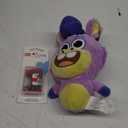 Mix WowWee Pinkfong Baby Shark Offical 12" Fin Friend Plush with Sound - Chucks, Purple And 50 Flat Head Pins