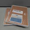 Koko Paper Co. Fall Pumpkin Thank You Cards – 25 Flat Note Cards with Envelopes - Autumn Thank You Notes for Baby Shower, Bridal Shower, Thanksgiving & More, Made in USA, Set of 2