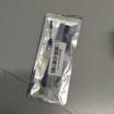 BINLUN Elastic Nylon Watch Band 18mm 20mm 22mm Marine Nationale Fabric Military Parachute Replacement Watch Strap Men Women Silver & Black Buckle - Upgraded Hook-and-Loop Buckle (Blue-white)