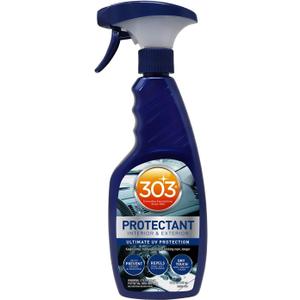 303 Products Automotive Protectant Spray - Helps Prevent Fading & Cracking, Repels Dust, Lint & Staining, Superior UV Protection & Restores Lost Color, Exterior & Interior Car Cleaning Supplies 16oz