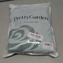 PRETTYGARDEN Womens Summer Outfits 2 Piece Sets Casual Ribbed Knit Crop Tube Top Wide Leg Pants Spring Matching Lounge Set(Fruit Green,Medium)