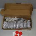 VOLISUN Solar Driveway Lights Dock Deck Lights 16 Pack,2 Colors in 1 Led IP67 Waterproof Outdoor Warning Step Lights for Driveway Sidewalk Pathway (White/Warm White)