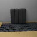 36 sq. ft Plastic Interlocking Deck Tiles, 36 Pack,12"x12" Waterproof Outdoor Flooring All Weather Use, Patio Floor Decking Tiles for Porch Poolside Balcony Backyard, Dark Grey