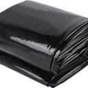 Adroiteet 20 x 20 FT Pond Liner, 20 Mil Fish Pond Liner Pond HDPE Liner, Pond Liners for Outdoor Ponds, Koi Ponds, Garden Fountain, Waterfall