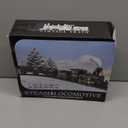 AuroTops Christmas Train Set,Kids Train Set for Under The Trees, Toys for Boys Girls with Steam Locomotive,Coal Carriage,Fuel Tank,Sounds & Lights for 3 4 5 6 7 8+Years Old