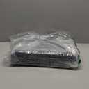 Ski Bag and Boot Bag Combo, Padded Skis Bag for Air Travel, Safety Reinforce Ski Carrier Bag Fits for Skis Up to 200 CM and Boots Up To Size US13, Water- resistant Ski Travel Bag (Black & White)