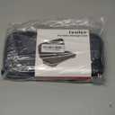 ivoler Carrying Case for Nintendo Switch 2 Model(2025), Portable Hard Shell Pouch Carrying Travel Game Bag for Nintendo Switch 2 Accessories Holds 12 Game Cartridge (Black) (7.9'')