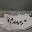Meanplan Mom Birthday Gift Basket Empty with Handles Mom Mama Mother Cotton Rope Storage Basket Gift Bag Empty Storage Organizer Bin for Mama Mommy Nursery Home Birthday (15 x 10 x 9 Inches, Mother)