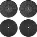 4Pcs Carbon Charcoal Filters WRHF004S2 Fit for Winflo 30 In. Convertible Under Cabinet Ductless/Stainless Steel Glass Island Range Hood W109C30W W109C30B W109C30 W108C30B