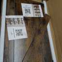 Wire Shelf Cover – Engineered Wood Wire Rack Covers for Shelves, Rustic Farmhouse Style for Pantry, Closet (5, 24" W × 12" D)