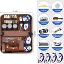 Golf Gifts for Men and Women, Golfing Accessories Kit with Multifunctional Divot Tools, Golf Tees, Golf Balls and Holder, Rangefinder, Brush, Scorer, for Golfer (Long)