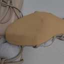 Coutgo Womens Strappy Heels Kitten Heel Lace Up Sandals Open Square Toe Knot Fashion Heeled Sandal Shoes (9.5, Light Khaki)