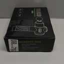 TOLOCO Massage Gun, Deep Tissue Back Massage for Athletes for Pain Relief, Percussion Massager with 10 Massages Heads & Silent Brushless Motor, Valentines Day Gifts for Him Her, Black