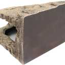 Resin Reptile Hideouts Cave Habitat Decor for Gecko Leopard Lizards Toad Turtle (B- Extra Large)