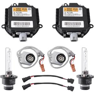 2 Packs HID Headlight Ballast W/Igniter & D2S Bulb for Infiniti EX35 EX37 FX35 FX37 FX45 FX50 G35 G37 JX35 Q50 Q60 Q70 QX56 QX60 QX70 QX80 28474-89904,28474-8991A Xenon Ballast Control Module