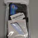 For Samsung Galaxy S24 FE Case with Belt Clip Holster & Kickstand,2X Screen Protectors,Heavy Duty Shockproof Drop Protection Bumper Military Grade Full Body Non Slip Rugged Durable Phone Cover (Black Blue#1)