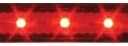 GG Grand General 76315 Red 12" Ultra Thin Surface Mount 15-LED Marker and Clearance Sealed Light Bar