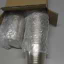 Goodluck 10 oz 50 PCS Gold Glitter Plastic Cups, Disposable Glitter Cups, Elegant Plastic Cocktail Glasses, Fancy Party Cups for Wedding, Birthday, Holiday