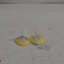 Nenesupply 19mm Oval Flanges Compatible with Medela Breast Pump Parts Replace 19mm Medela Flange Accessories. Work with Pump in Style Parts Symphony Parts Swing Maxi Harmony and Personalfit Flex