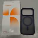 TORRAS Magnetic Shockproof for iPhone 17 Pro Case, Camera Control, Fit for MagSafe, Military-Grade Protection, Translucent Slim Case for iPhone 17 Pro Phone Case Anti-Fingerprint, Deep Blue