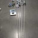 Ground Anchors Screw In - 24" Set of 4,6,8 with Brackets and Drill Bit - Earth Anchors - Mobile Home Anchors - Storage Shed Anchor Kit - Swing Set Anchors for Metal Swing Set - Playset Anchors - Ties