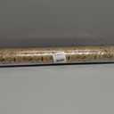 RUSPEPA Kraft Wrapping Paper Roll - Colorful Flowers and Plants Pattern - 30 Inches x 100 Feet