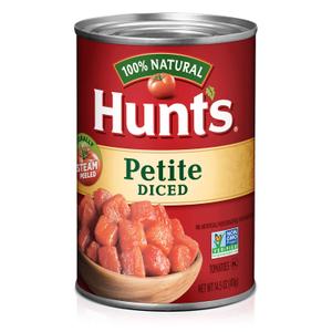 Hunt's Petite Diced Tomatoes, Keto Friendly, 14.5 oz
