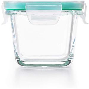 OXO Good Grips 1-Piece Smart Seal Leakproof Mini Glass AirtightContainer Set