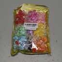 Assorted Acrylic Beads, 390-450PCS 9 Mixed Colors Cute Beads for Bracelet Making, Aesthetic GummyBear Bow Flower Butterfly Kawaii Charms for Jewelry Making DIY Necklace Keychain Phone Charm (8 Color Series-Pink+Blue+Purple+Green+Red+Black+Orange+Yellow+Rose Pink)