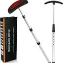 Golf Travel Bag Support System, Golf Club Travel Protection Kit (Red)