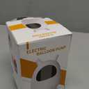 Balloon Pump Electric, SPLAKS Balloons Inflator Air Pump Portable Balloon Blower for Garland Arch, Party Decoration (White)