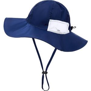 Kids Bucket Hat UPF 50+ Sun Hats for Toddler Beach Hat Boys Girls Wide Brim Kids Fishing Safari Hat Outdoor