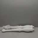 Kingston Brass VPB532P Imperial Console Sink Legs, White 28.94 x 3.75 x 3.75