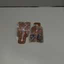 Geyrut Headrest Hooks For Car, Multifunctional Purse Hook Leather Seat Back Storage Hook Double Metal Hooks Car-Hangers for Seat(2 Pack, Brown)