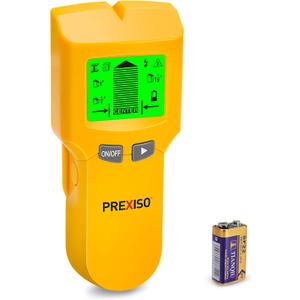 PREXISO Stud Finder Wall Scanner 5-In-1 Wall Stud Finders & Scanners, Stud Finder Tool for Wood Ac Wire Metal Studs Joist Pipe, Stud Detector De Madera En Paredes, Beam Finders for Center and Edge
