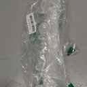 Dseap Wall Mounted Coat Rack - 5 Tri Hooks, Heavy Duty, Stainless Steel, Metal Coat Hook Rail for Coat Hat Towel Purse Robes Mudroom Bathroom Entryway (White, 2 Packs)