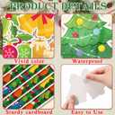 2 x MISS FANTASY 88 PCS Christmas Bulletin Board Decorations Set, Nativity Bulletin Board Set Jesus is The Reason for The Season Jesus Birth Cutout Sunday School Christmas Classroom Office Decorations