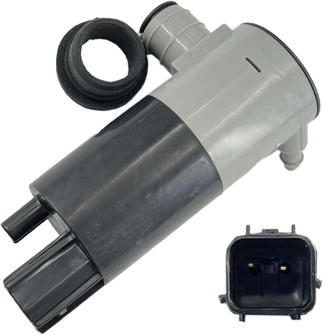 FainWan Windshield Washer Pump Compatible with Fiesta Taurus Fusion MKS Mercury Sable