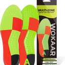 Professional Shock Absorbing Insoles, Soft Cushioning for Basketball & Running, Thin Carbon Fiber Support Pads for Soccer Cleats, High-Impact Metatarsal Inserts, Men 5-8 / Women 6-9.5
