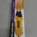 haisstronica Mini Heat Gun 350W, 2 Temp Settings 482F/752F (250C/400C), Hot Air Tool with Metal Stand & Nozzle Guard, 110V Corded Heat Shrink Gun for Shrink Tubing, Crafts, Embossing, Vinyl Wrap