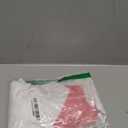 ETATNG Baseball Mom Shirt for Womens Raglan Shirt Short Sleeve Crewneck Patchwork Workout Baseball Tees (Large, 01-white and Light Red)