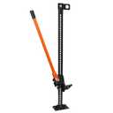 VEVOR Farm Jack 48 inch Utility High Lift Jack, 7000 lbs Capacity Ratcheting Off Road Jeep Jack, Heavy-Duty Farm Jack for Tractor, Truck, SUV, Bumper Lift, Orange