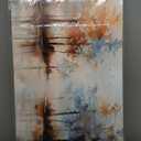 Lapremoly Boho Wall Decor For Living Room Framed Wall Art for Bedroom Abstract Tree Painting Wall Artworks Hang Pictures For Office Decoration Canvas Prints Room Home Decorations Posters 24"X48"